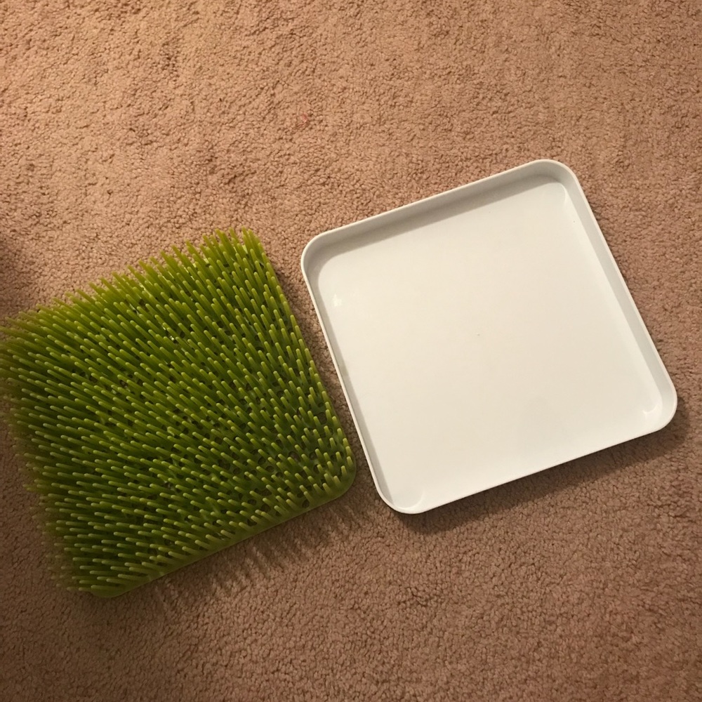Grass drying rack